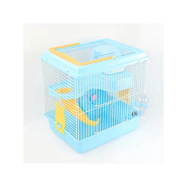 Lồng hình ếch nắp mika nuôi hamster