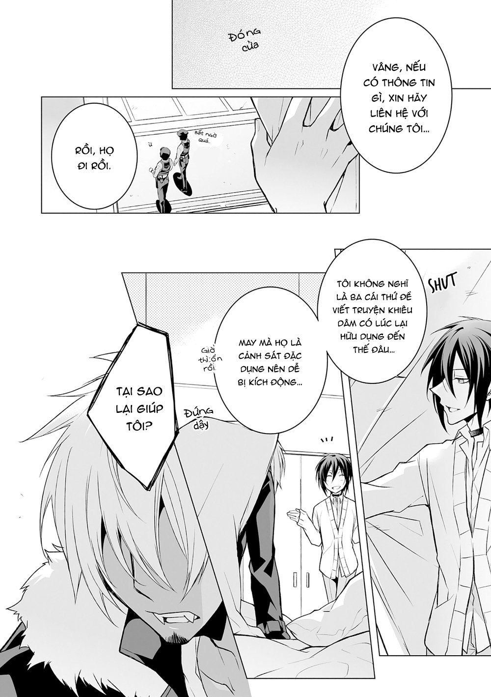 anh chàng người sói và tiểu thuyết gia lập dị chapter 1.1 18