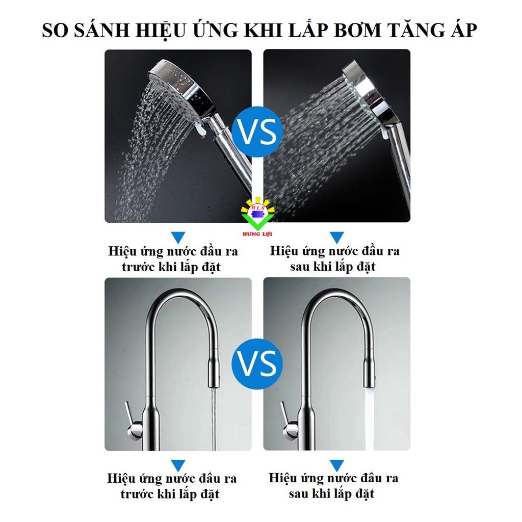 Máy bơm tăng áp vòi sen - máy giặt mini 24V phòng tắm hộ gia đình