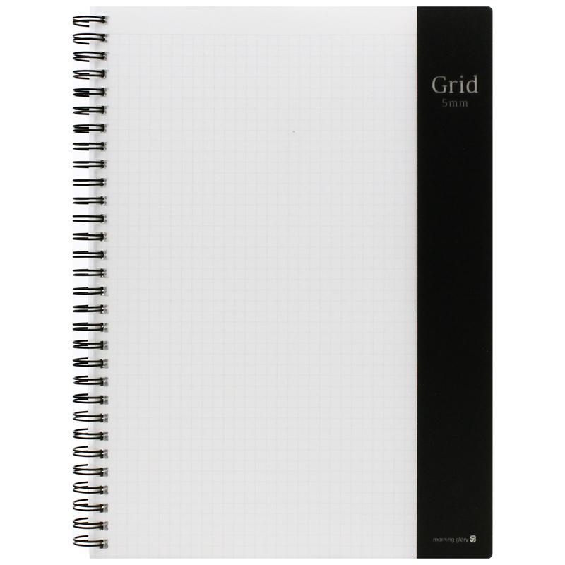 Sổ Lò Xo Grid 5 mm - Kẻ Ô Vuông - Morning Glory 11210-82416