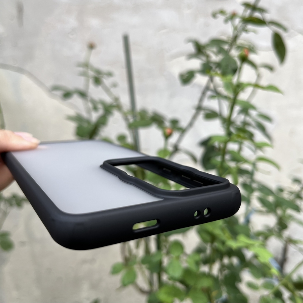 Ốp lưng dành cho Huawei P60 Pro - P60 viền dẻo đen lưng nhám