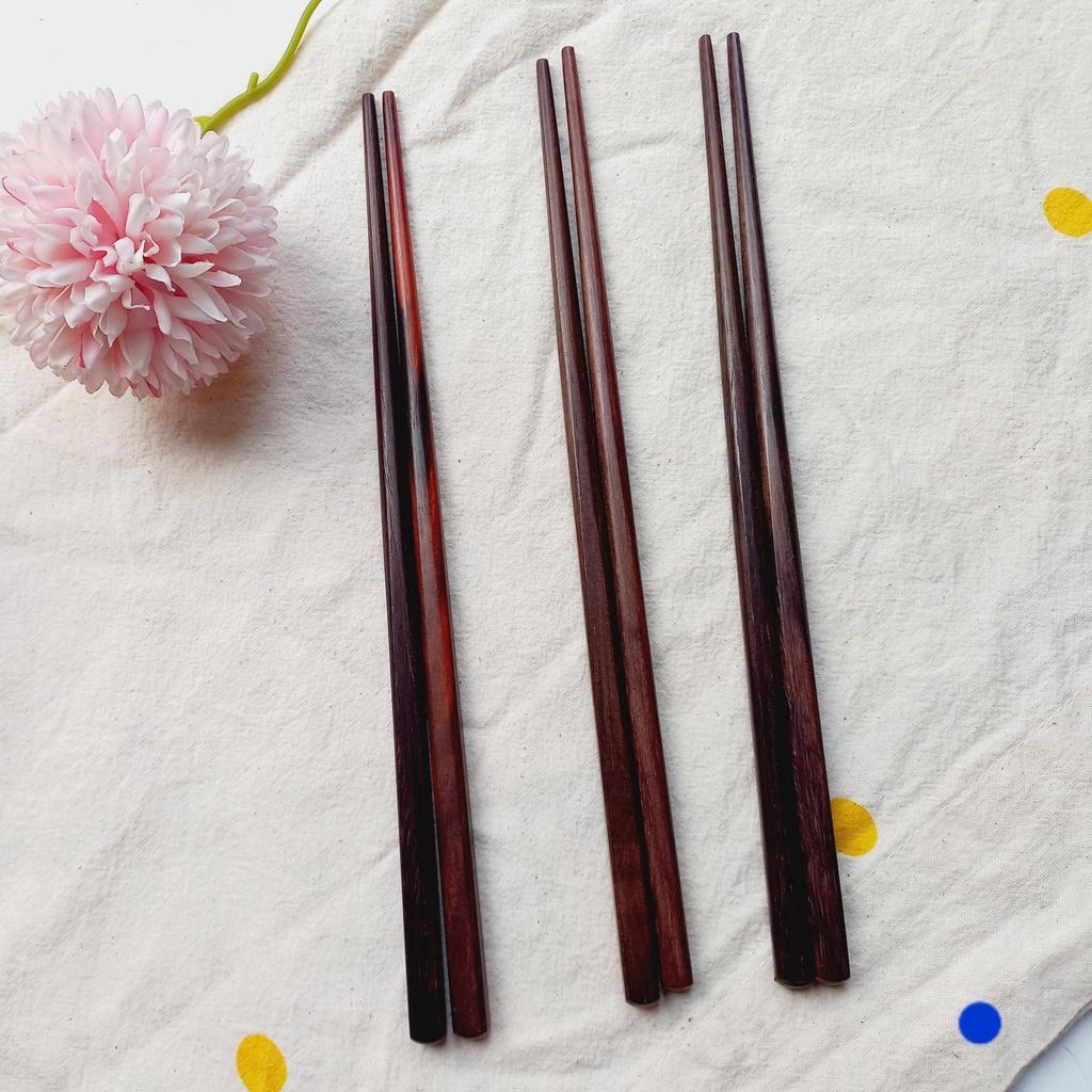 Đũa Gỗ Nhỏ Xinh 19cm, Đũa Ăn Cơm, Ăn Dặm, Phụ Kiện Gia Đình An Toàn