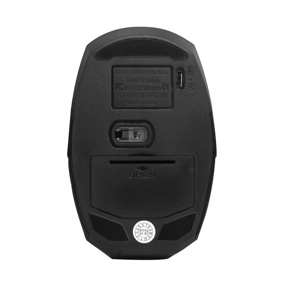 UTHAI DB22 USB Máy Tính Stylus _ 2.4 GDPI1600 Chuột Không Dây Cá Tính Sáng Tạo Người Sắt Tắt Tiếng Chuột Máy Tính Pin Chuột