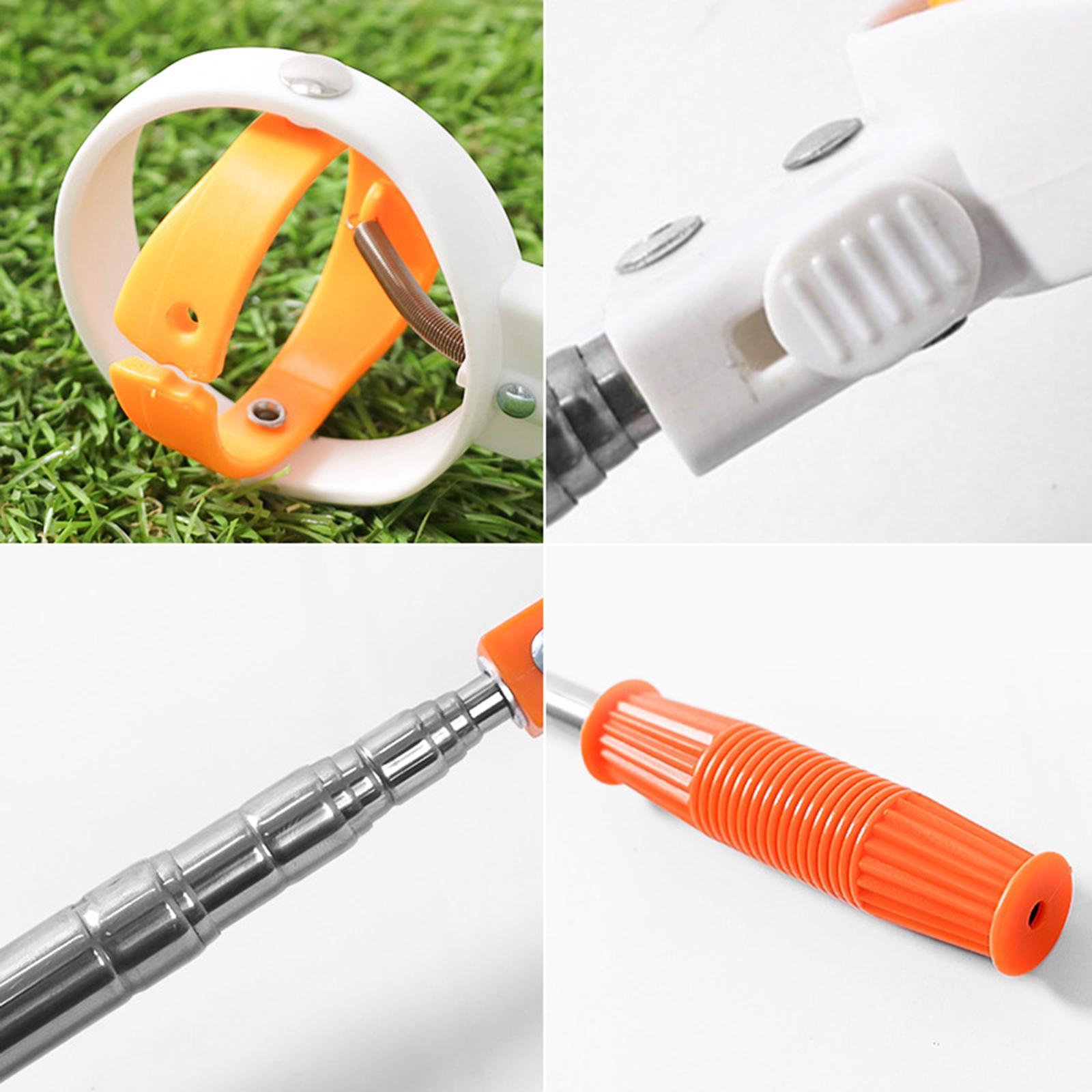 6.69ft Telescopic Golf Ball Retriever with Automatic Locking for Water Women Outdoor