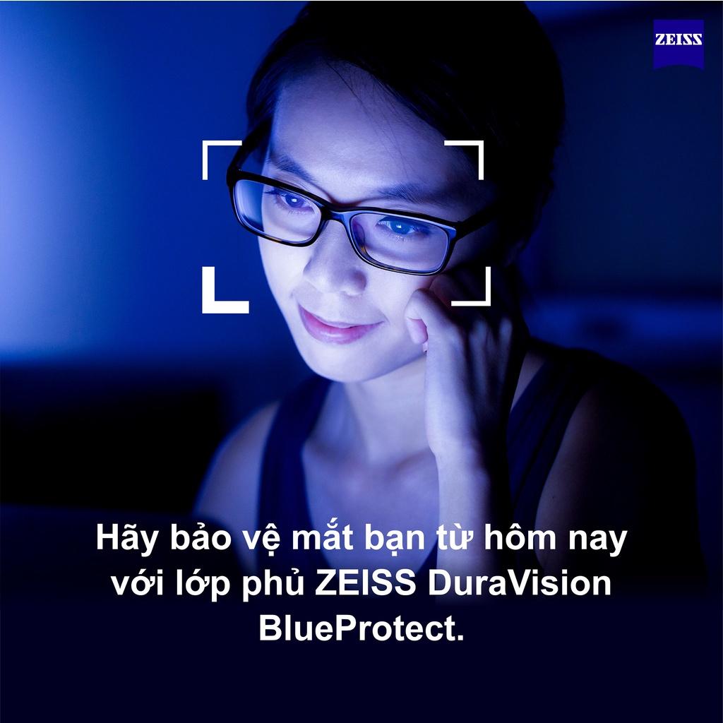 Tròng Kính Zeiss Duravision Blue Protect UV Chính Hãng Đức