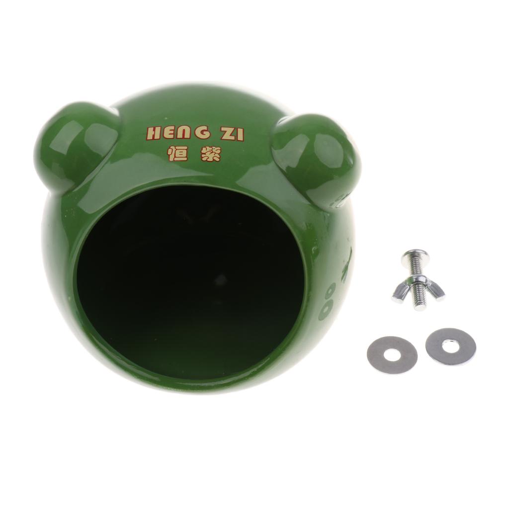 Ceramic Hamster Bird Squirrel Summer Cooling Bed Pet Toy House Nest
