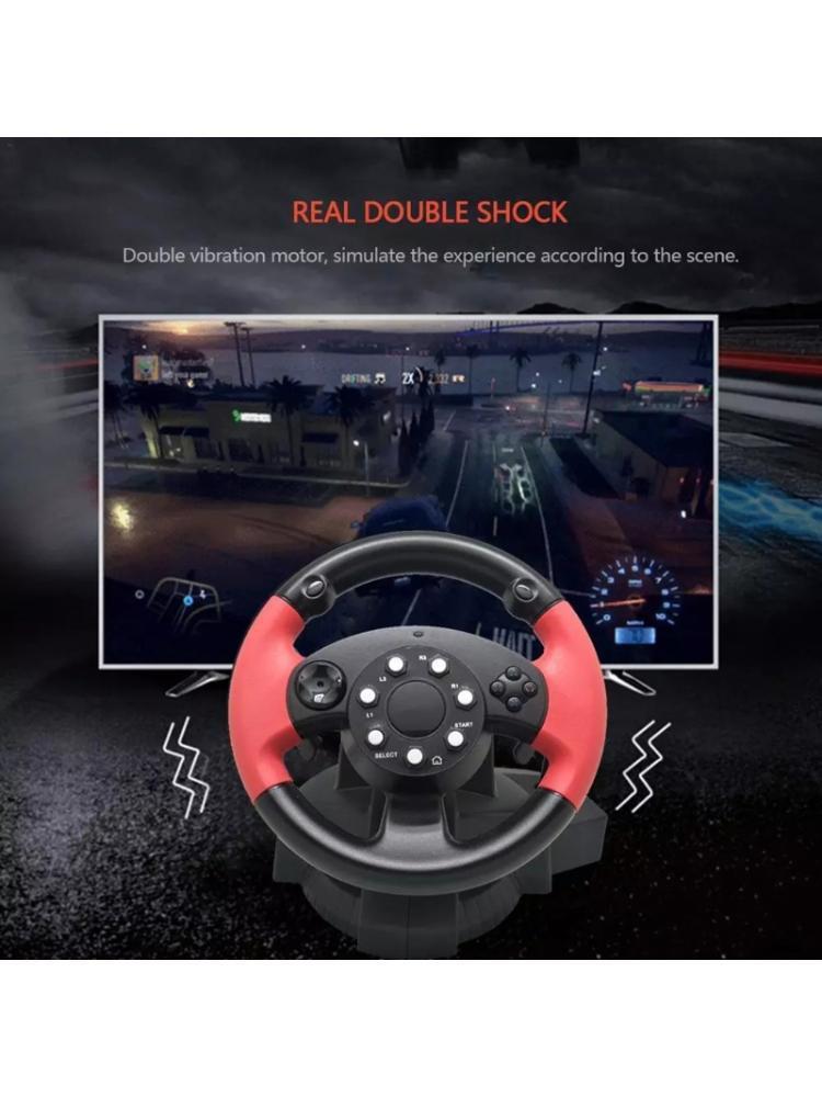 Tay Cầm Dạng Vô Lăng Chơi Game Cho Ft33D3 D7 Series Ps 3 / Ps 2 / Pc