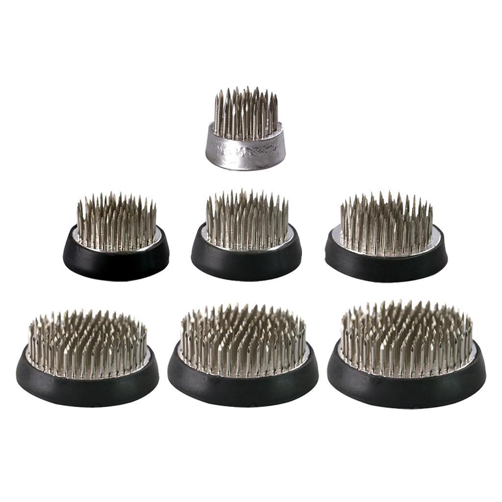 Round Ikebana  Spiky Flower Frog Arrangement Base Floral Art  2.3cm