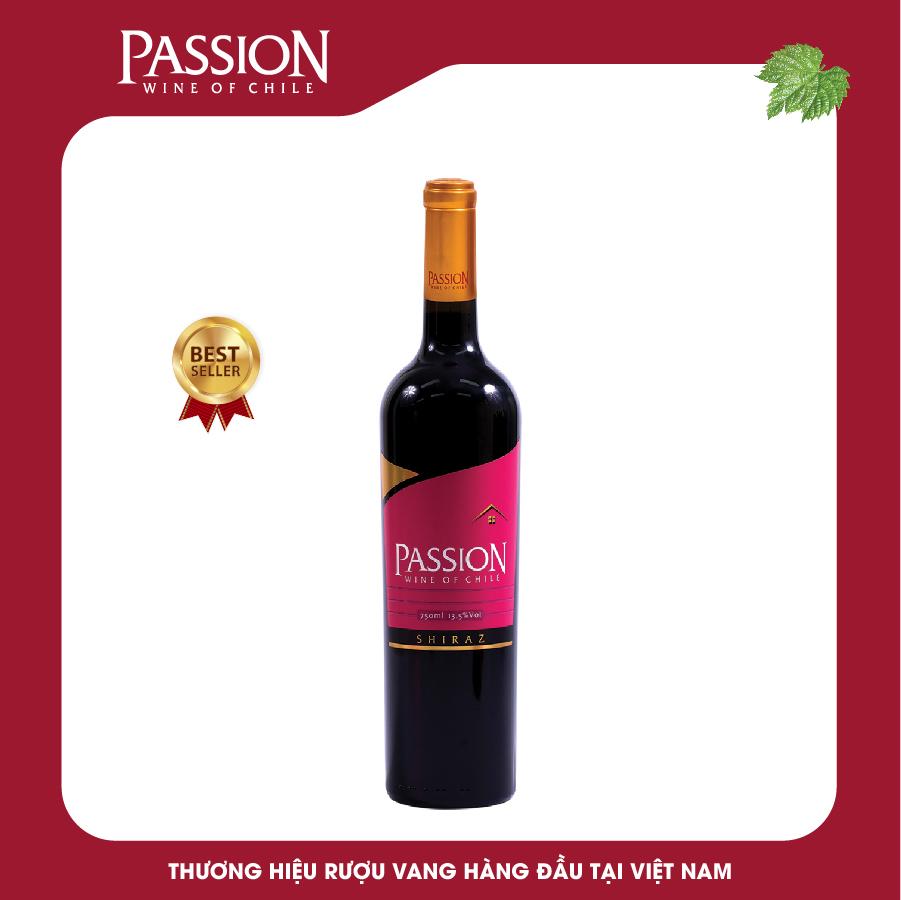 Rượu vang Passion Shiraz 750ml 13,5%