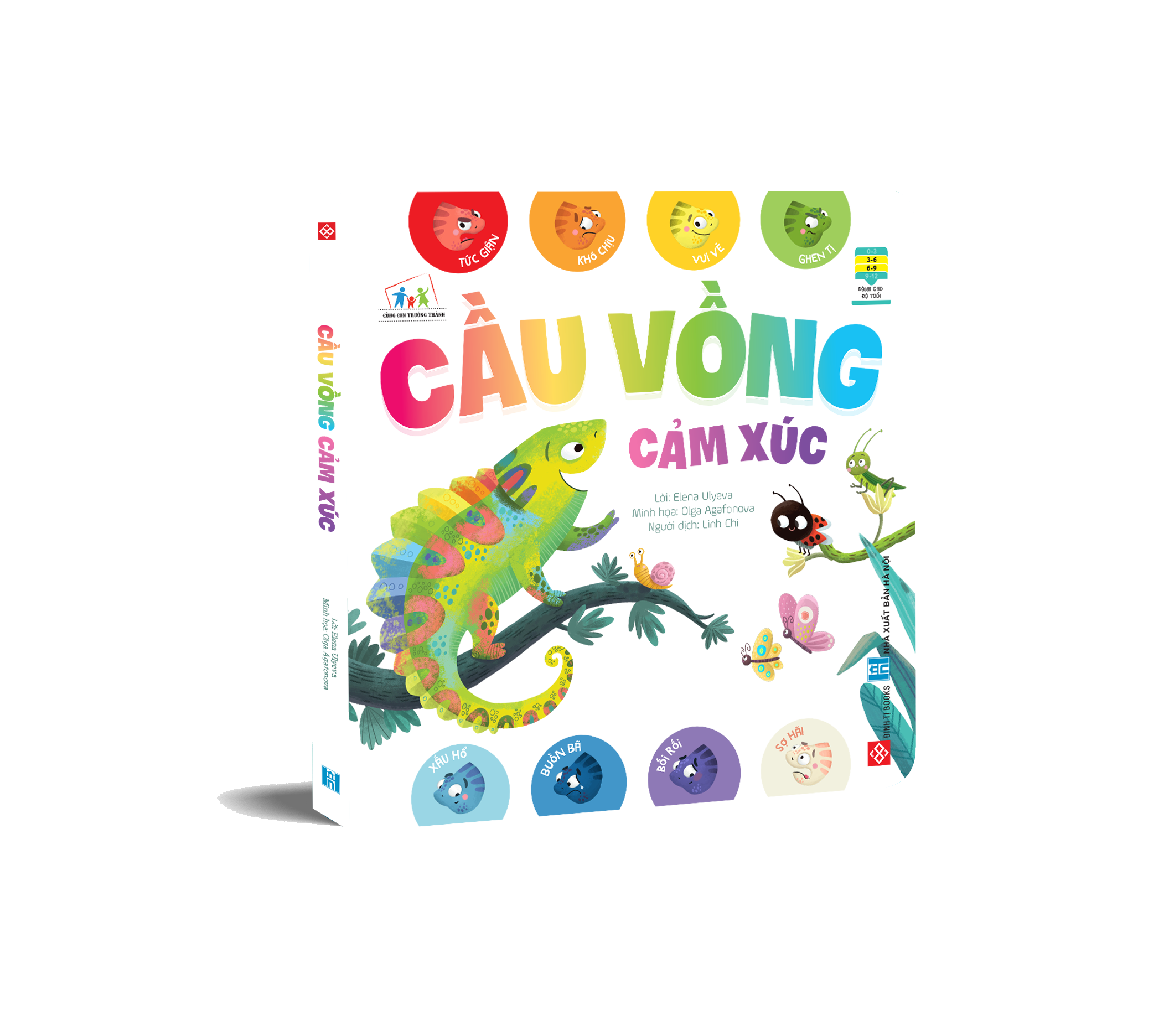 Sách thiếu nhi - Cầu vồng cảm xúc - Đinh Tị Books