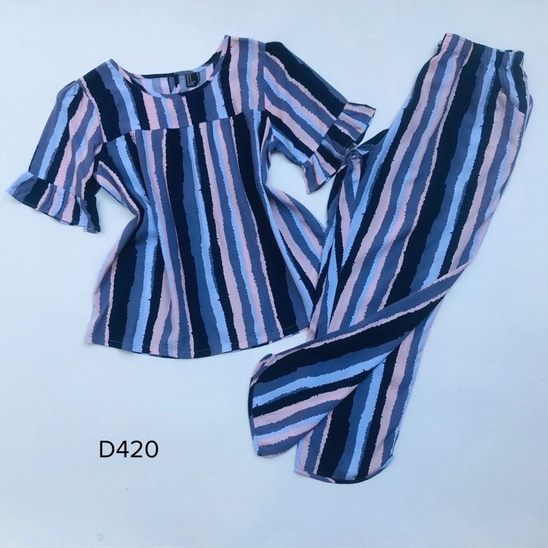 Đồ Bộ Tole Lanh Quần Dài Tay Lở