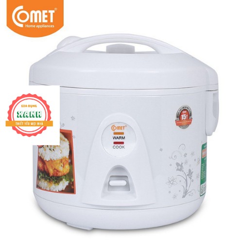 Nồi cơm điện nắp gài Comet CM8028 1.2L - Hàng chính hãng