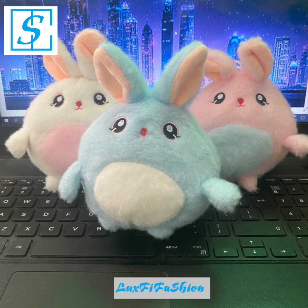 Móc Khóa thỏ béo siêu cute,móc khóa cài túi siêu đáng yêu MÃ: FSR836