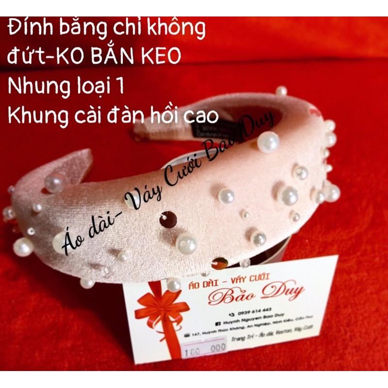 Mấn nhung, cài nhung, mấn, băng đô