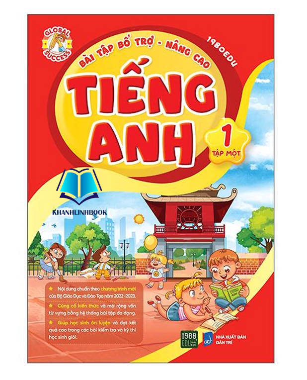 Sách - Bài Tập Bổ Trợ Nâng Cao Tiếng Anh Lớp 1 Tập 1