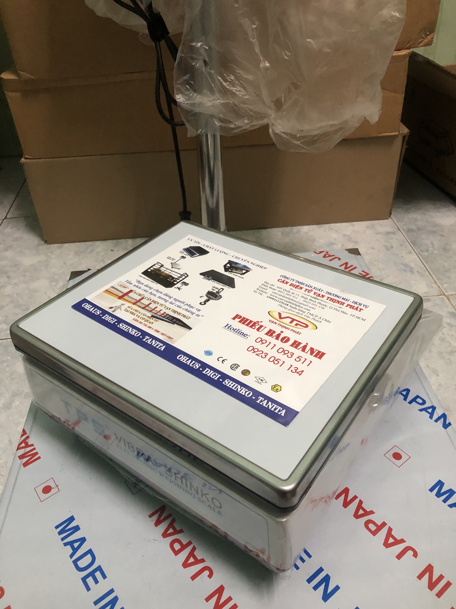 Cân Điện Tử VIBRA TPS 30 kg JAPAN