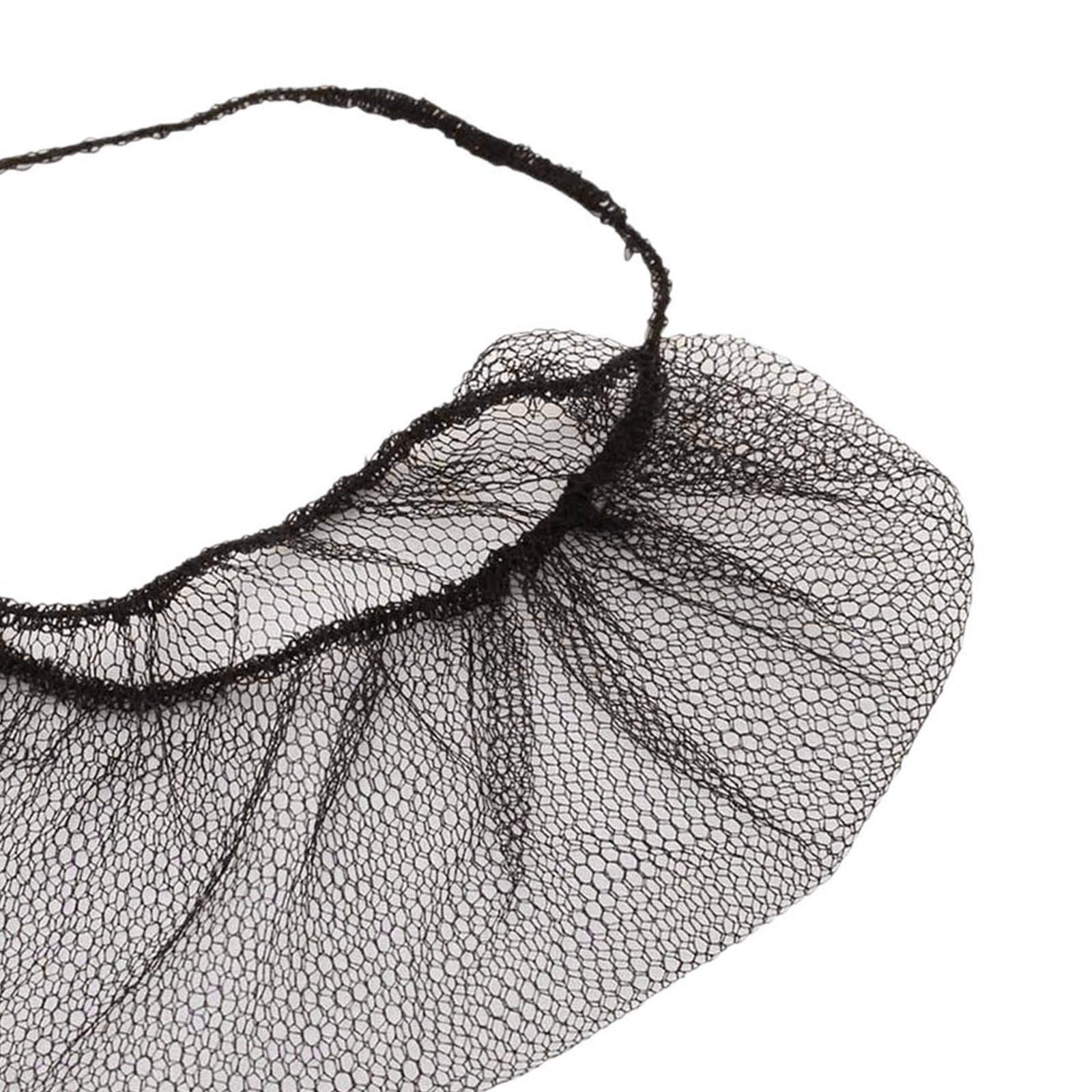 100 Pieces Disposable Nylon Beard Covers  for Restaurants and Cleaning Companies