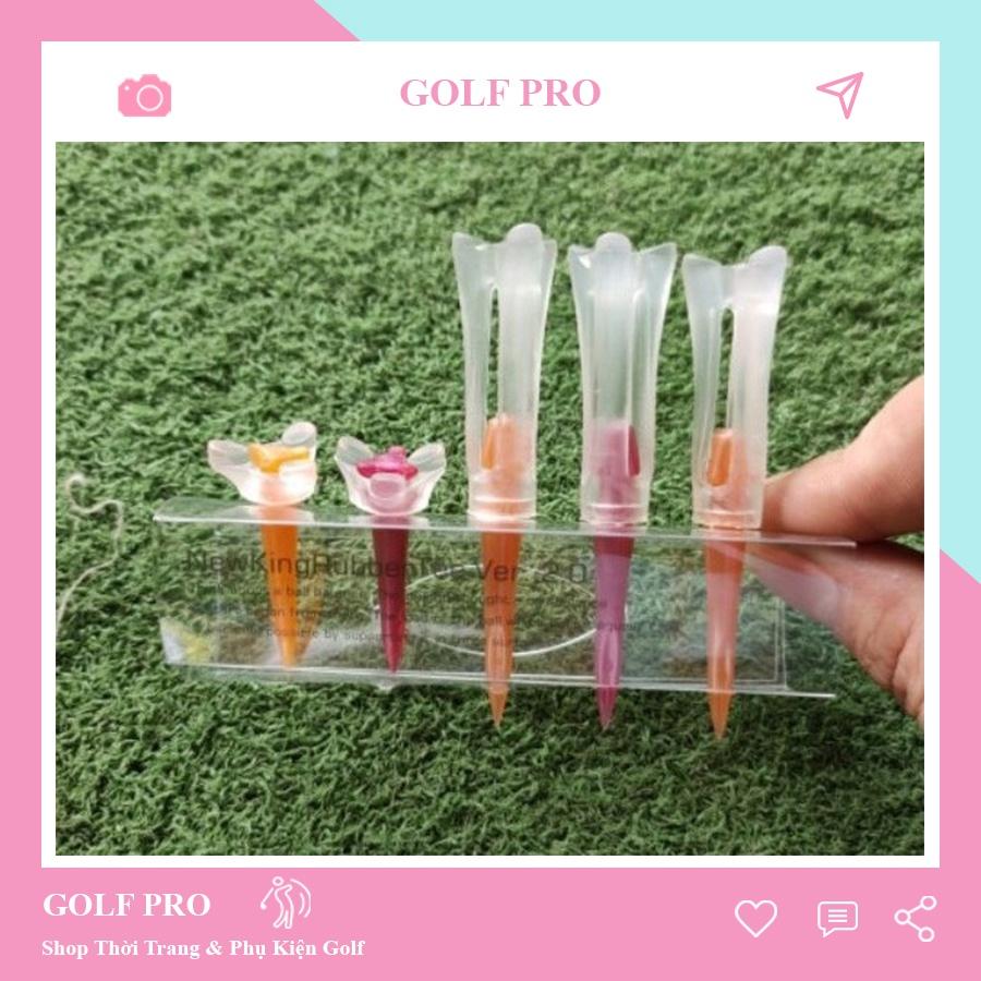 Tee Golf Nhựa Cao Cấp Chắc Chắn Có Cả 2 Loại cao thấp tiện lợi Cao Cấp TH003