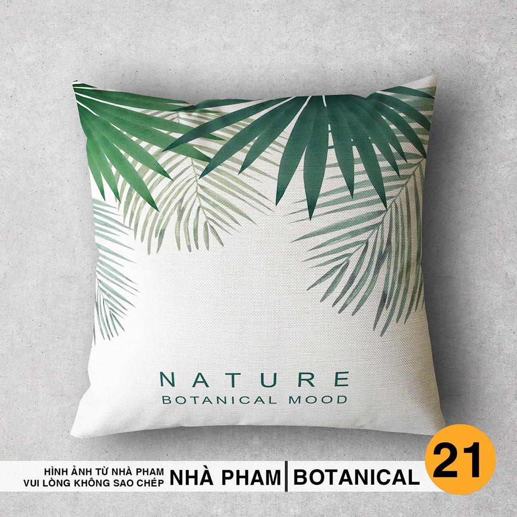 GỐI TRANG TRÍ SOFA BOTANICAL (No21-&gt;40) (45x45cm)