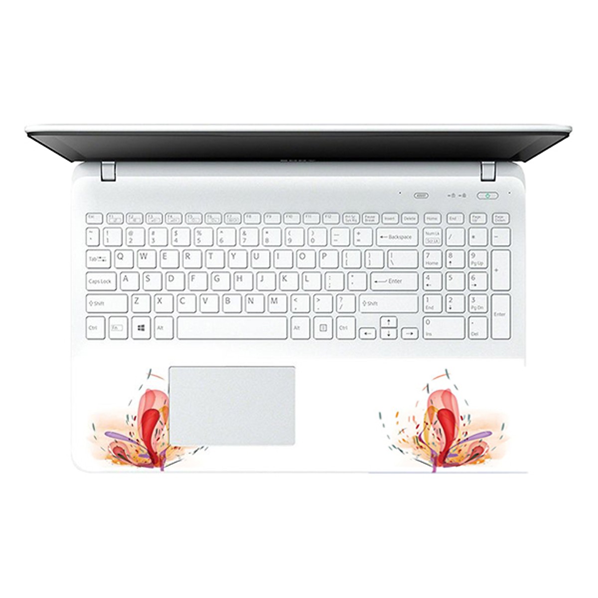 Mẫu Dán Decal Hoa Văn Cho Laptop LTHV 110 cỡ 13 inch