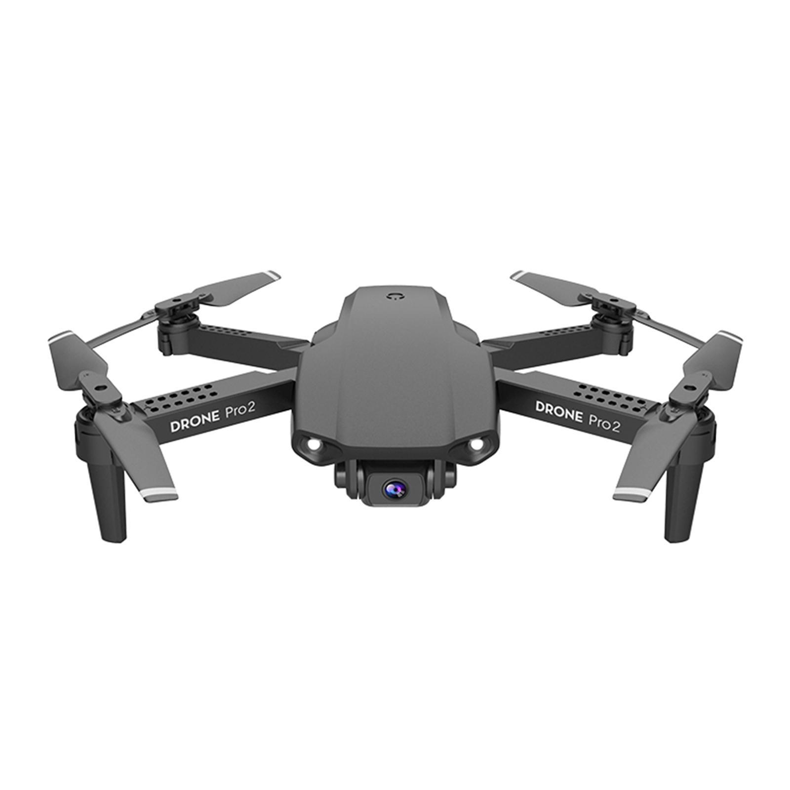 Mini Drone with Camera WiFi Self stabilizing Gimbal 720P Single black