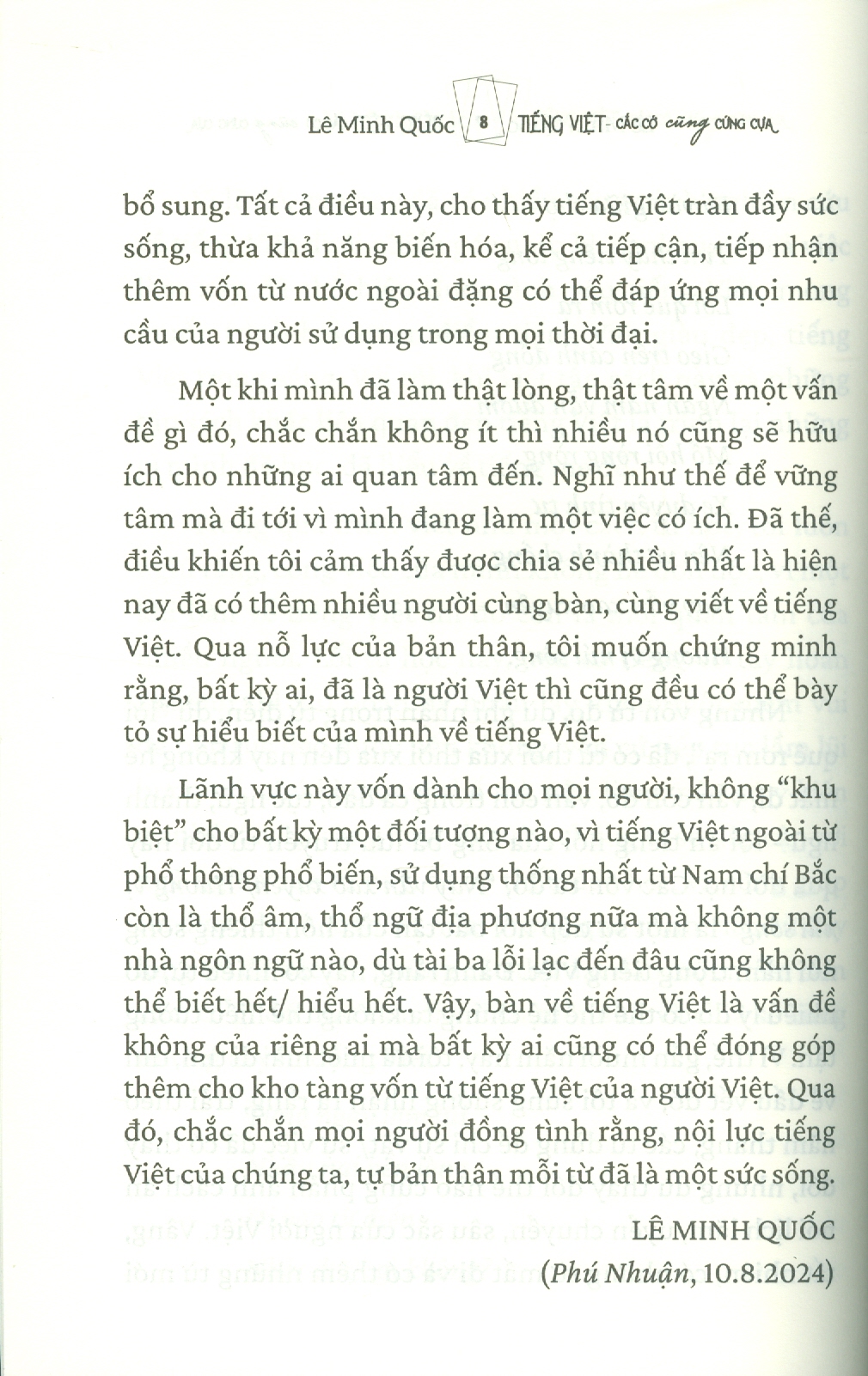Tiếng Việt Cắc Cớ Cũng Cứng Cựa - Tiếng Nước Ta