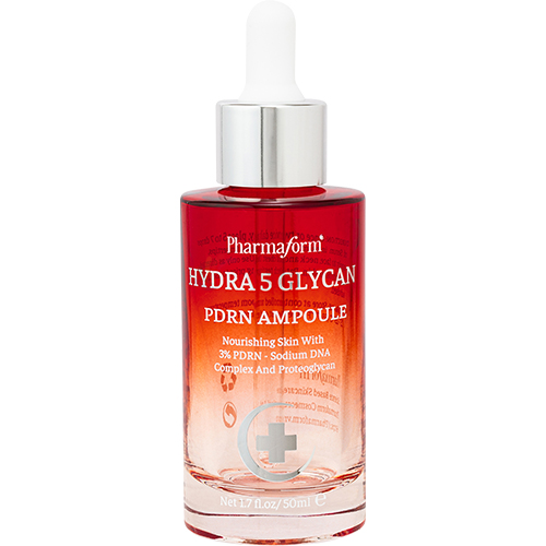 Tinh chất dưỡng ẩm Pharmaform Hydra 5 Glycan PDRN Ampoule (50ml) - Hàng chính hãng