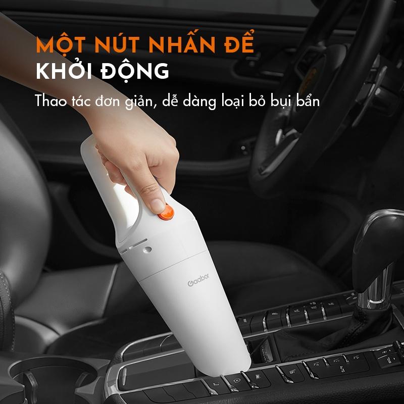 Máy hút bụi ô tô cầm tay GAABOR GVCC-M4A1 lực hút mạnh bền bỉ - Hàng chính hãng