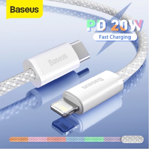 Cáp sạc nhanh Baseus Dynamic Series PD 20W Type-C to Lai-ning dành cho sản phẩm táo - Hàng chính hãng