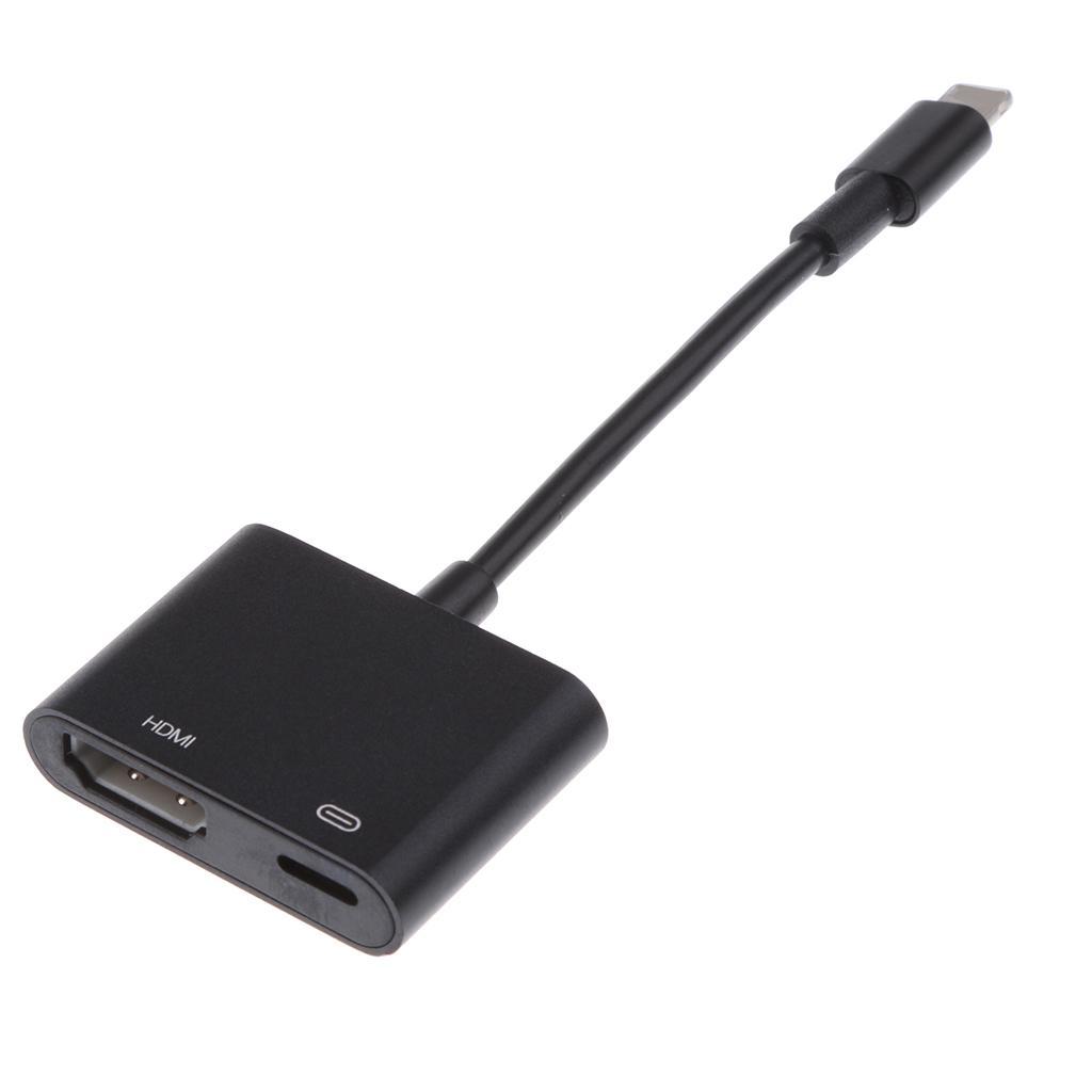 Digital AV TV HDMI Cable Adapter Connector For iPad iPhone 6 7 7P 8 X