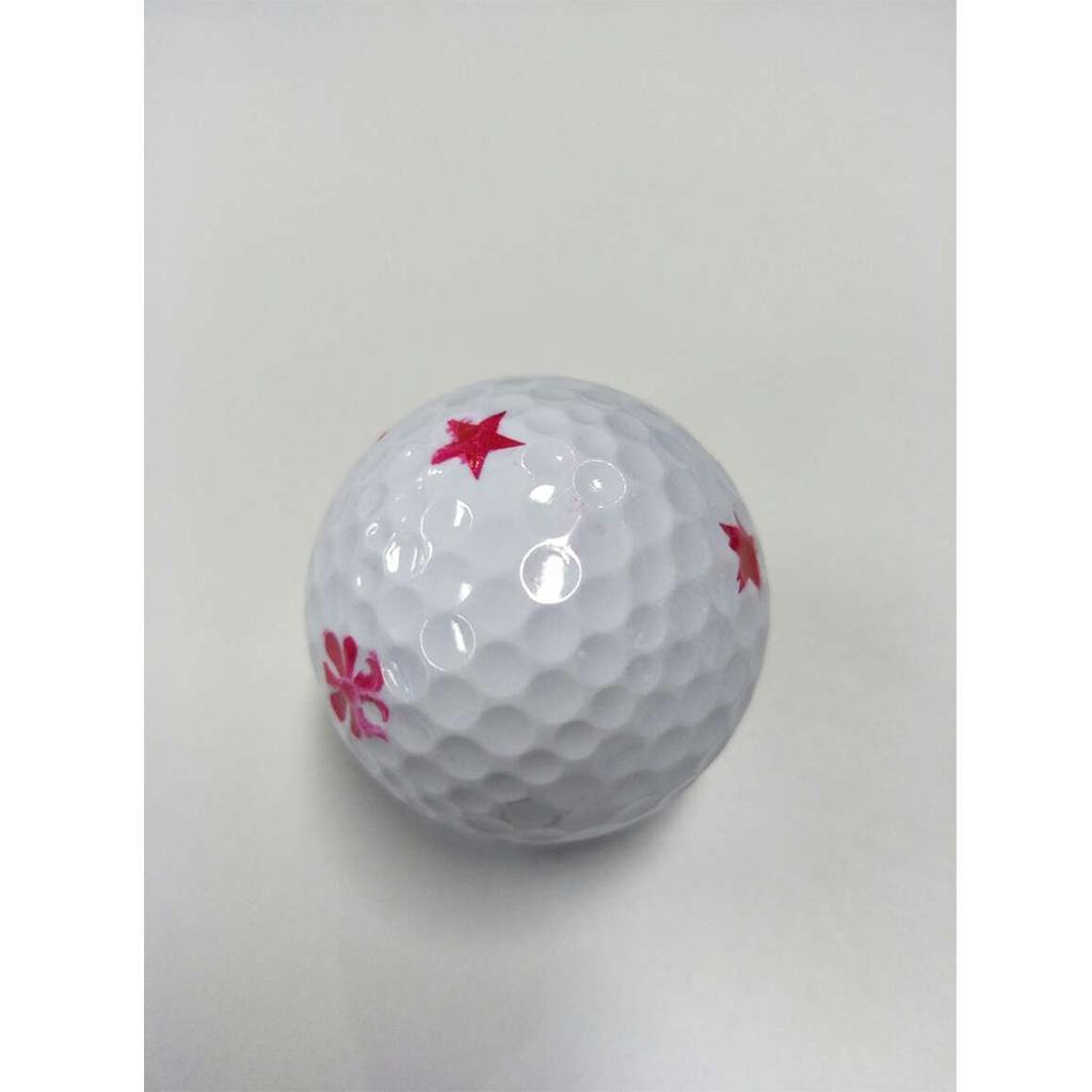 2x 5.3cm/2.09 Inch Colorfast Golf Ball Stamp Stamper Marker Impression Seal Golfer Gift Keepsake
