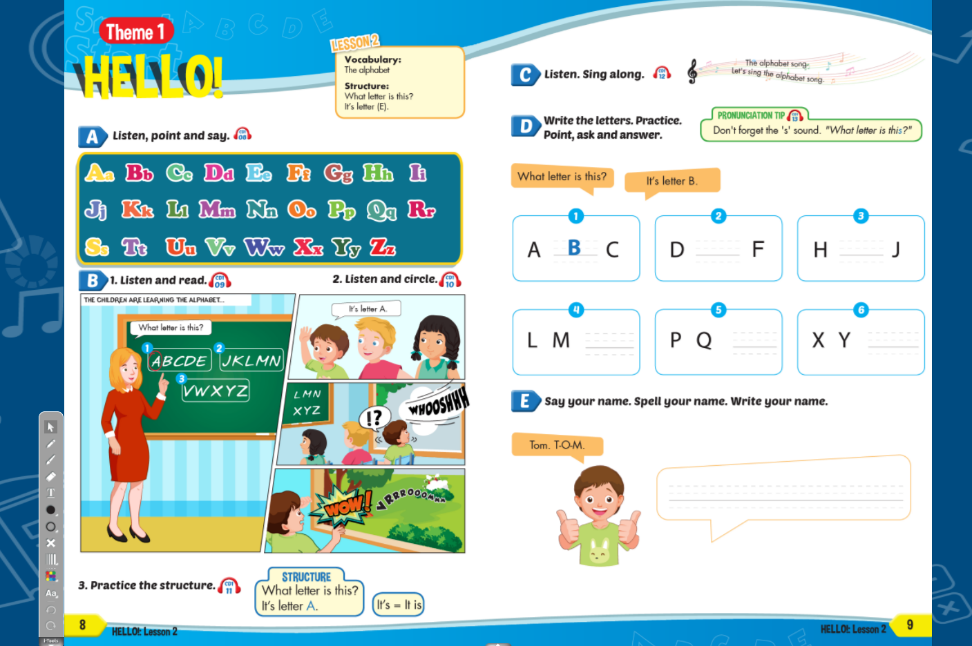 I-Learn Smart Start Grade 3 - Ứng dụng phần mềm tương tác sách học sinh