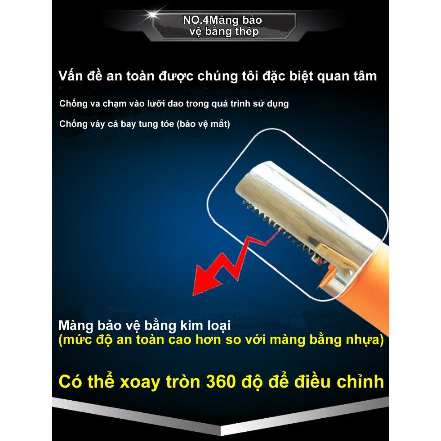 Máy Đánh Vẩy Cá công suất lớn , chống nước , sử dụng dây điện trực tiếp