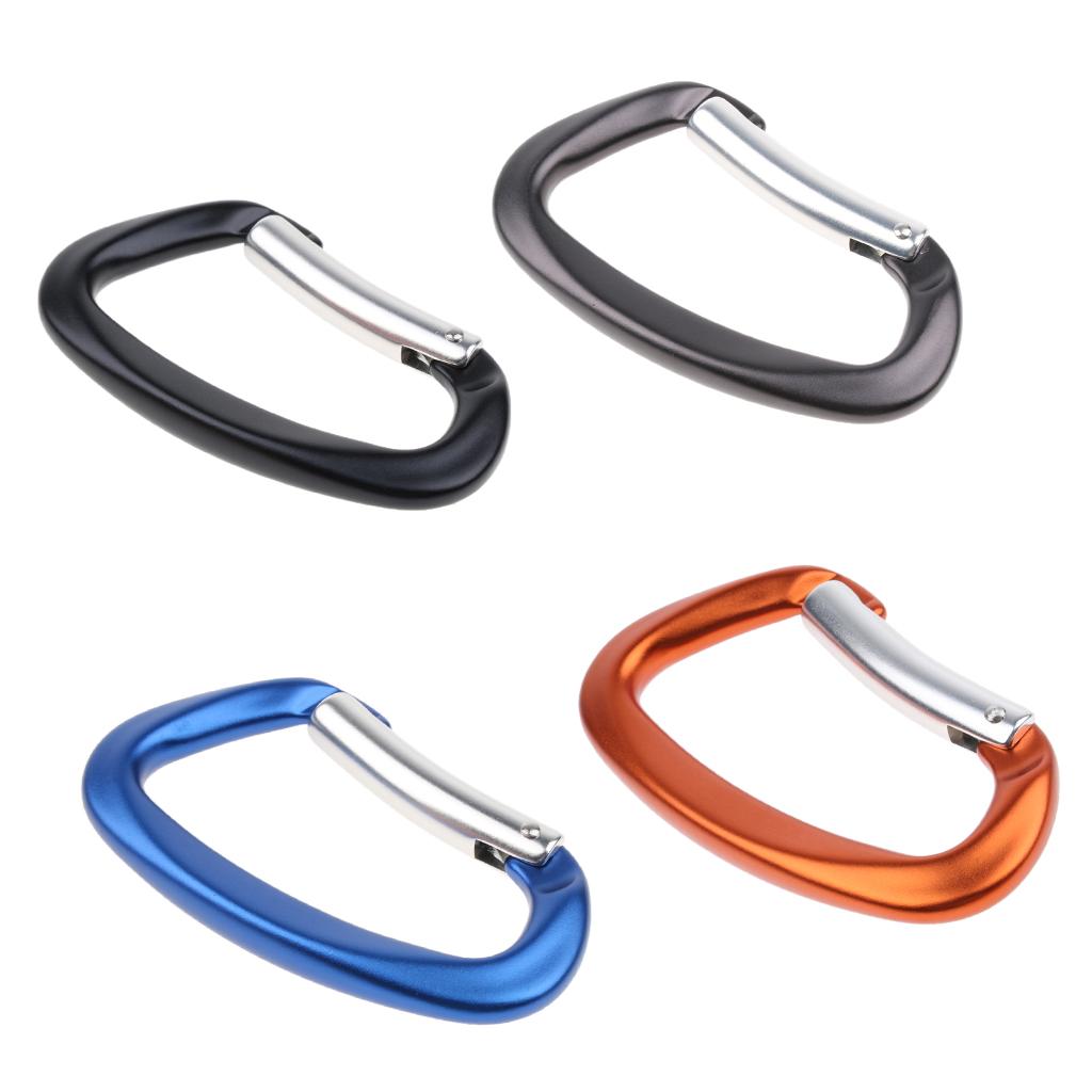 12KN Spring Clip Carabiner Key Buckle For Outdoor Climbing