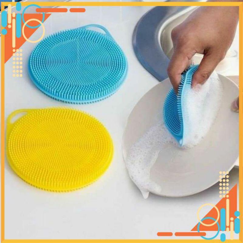 MIẾNG RỬA CHÉNMIỄN PHÍ GIAO HÀNGMIẾNG RỬA BÁT NHIỀU MÀU BẰNG SILICONE SỬ DỤNG TRONG NHÀ BẾP ĐA NĂNG TIỆN DỤNG