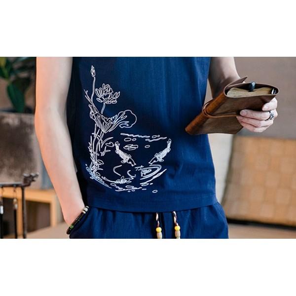 Bộ ngẵn chất đũi, ĐŨI TỰ NHIÊN thoải mái, Mềm mát, Nhìn là yêu mặc là thích vô cùng