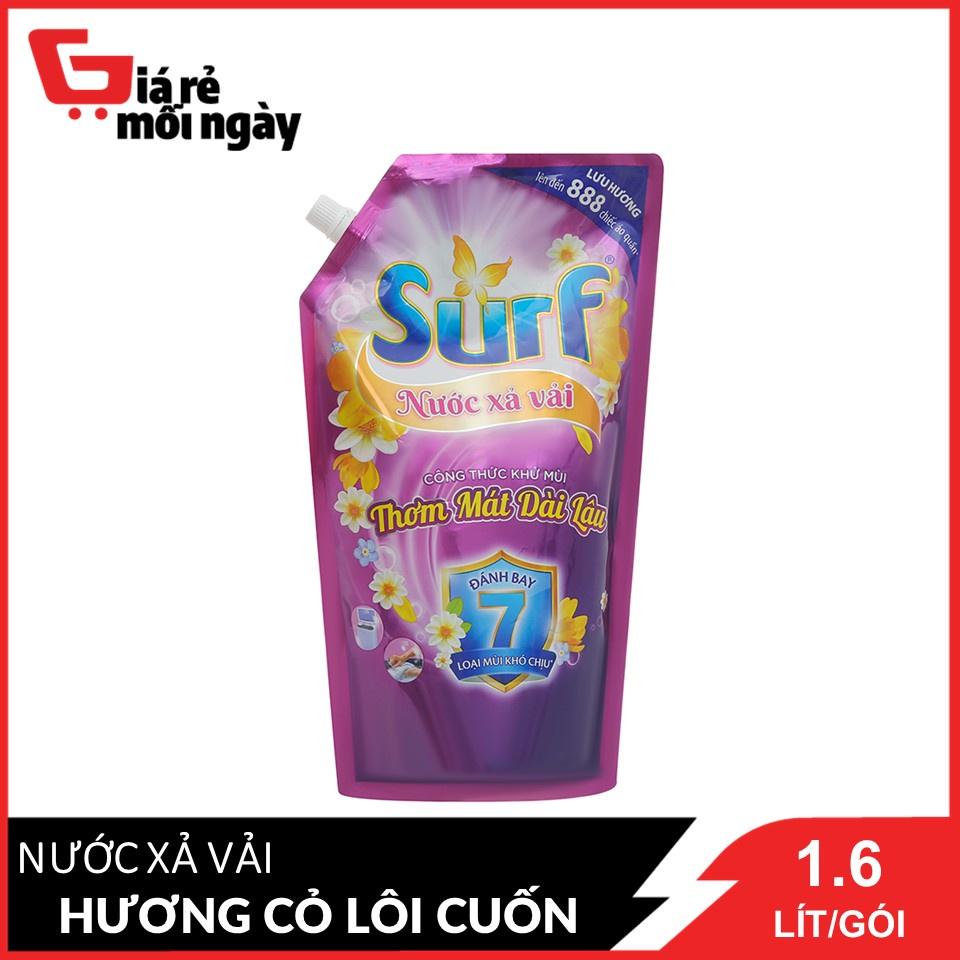 Nước Xả Vải Surf Hương Cỏ Lôi Cuốn Túi 1.6 Lít