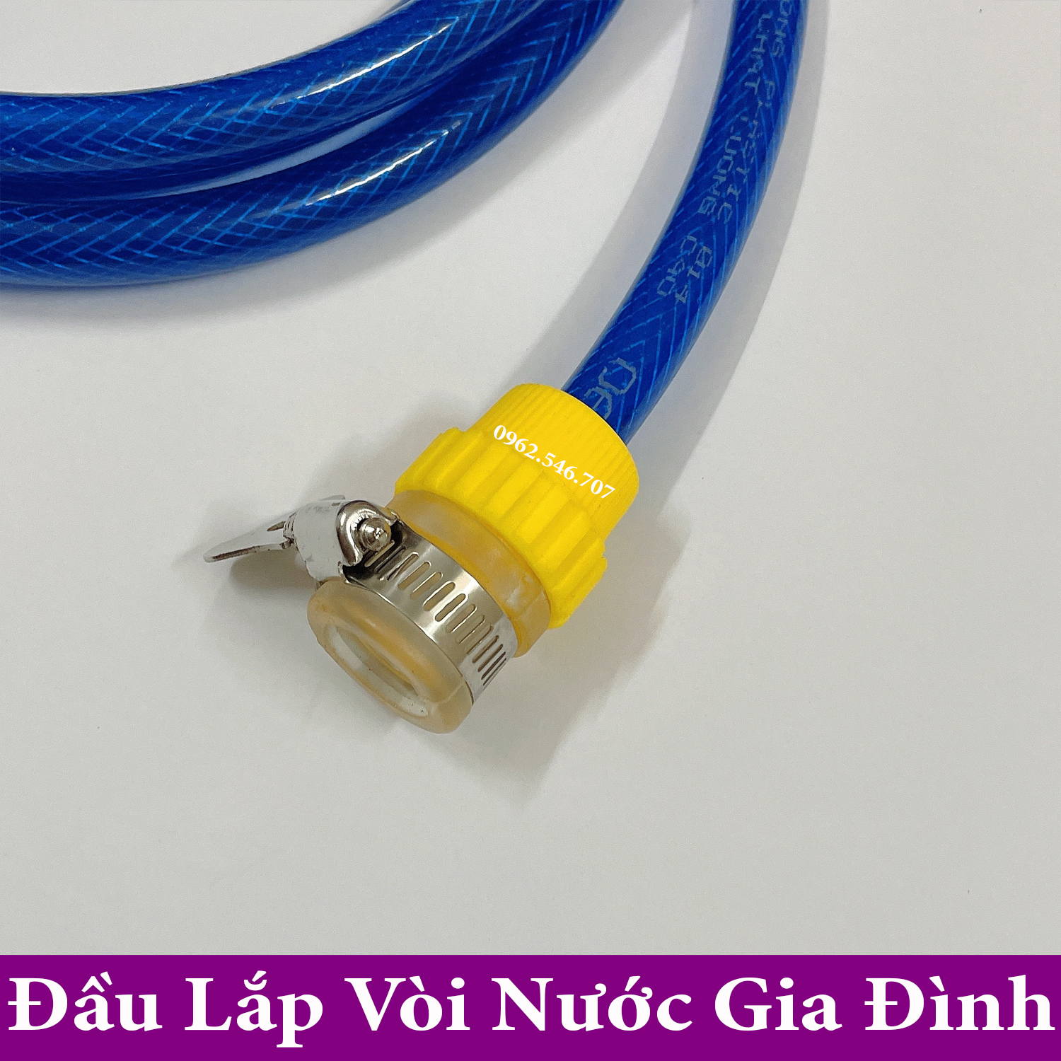 Bộ vòi xịt rửa xe tăng áp lực ,vòi tưới cây gia đình ,lắp cho vòi nước nhà tiện dụng ( Bộ Dài 5m)