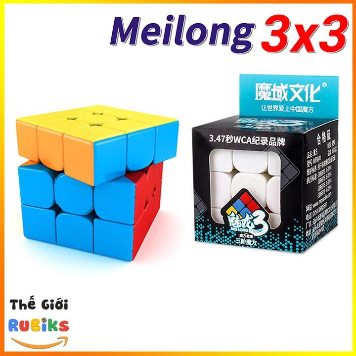 Rubik 3x3 MoYu MeiLong 3x3x3 Rubik's Cube 3 Tầng Xoay Trơn, Xịn, Dùng Trong Thi Đấu