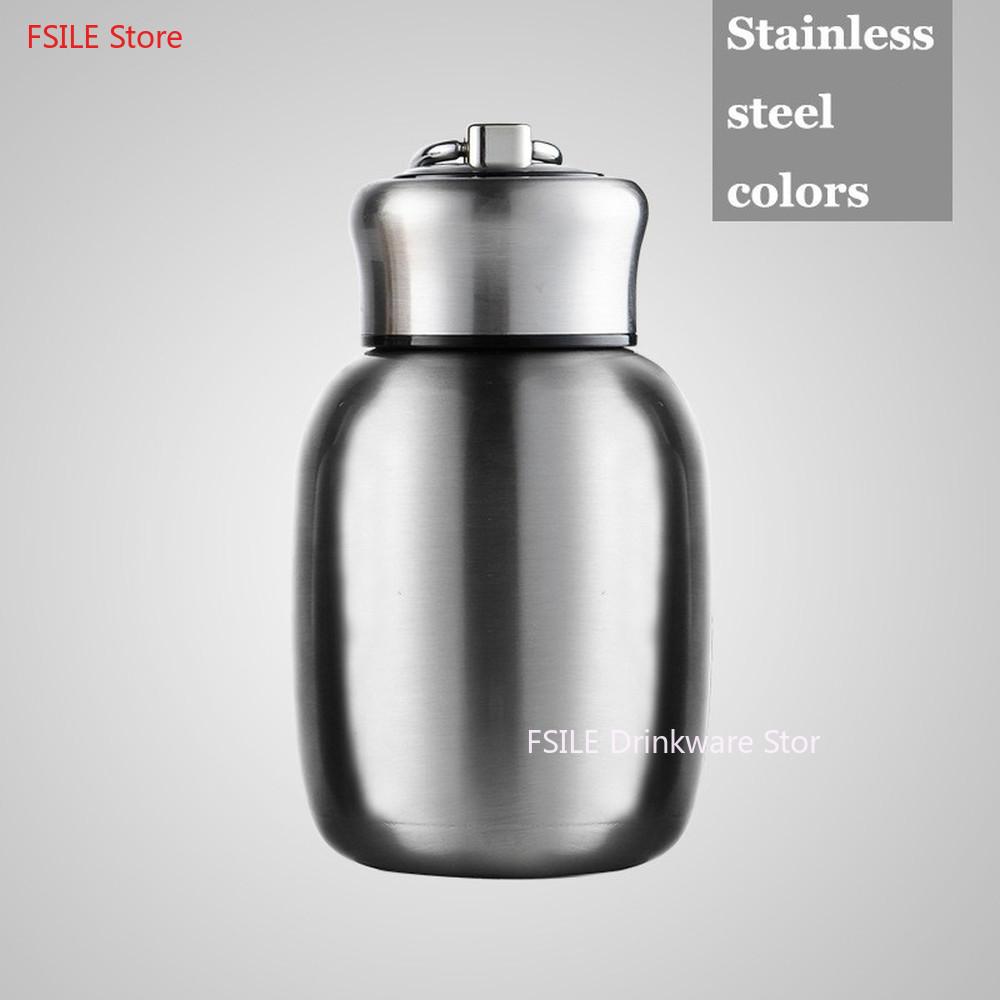 200ML/280ML Mini Dễ Thương Cà Phê Máy Hút Bình Giữ Nhiệt Du Lịch Inox Uống Nước Thermoses Ly Và cốc