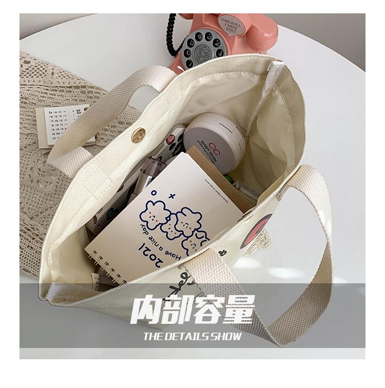 Sanrio Hello Kitty Vải Trẻ Em Túi Xách Nữ Đeo Vai Túi Đựng Mỹ Phẩm Mẹ Túi Kid Túi Đựng Hộp Cơm Trưa
