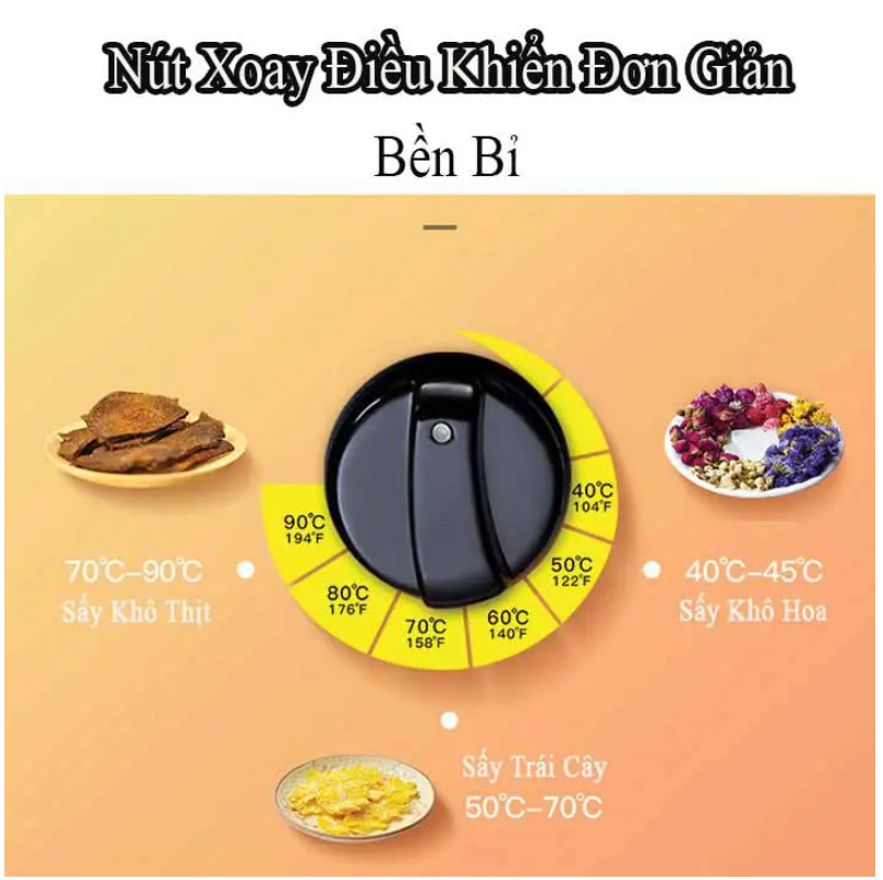 Hình ảnh Máy sấy thực phẩm chuyên nghiệp dung tích 100 lít, 16 khay thương hiệu Mỹ cao cấp Septree ST-02 - Hàng Nhập Khẩu