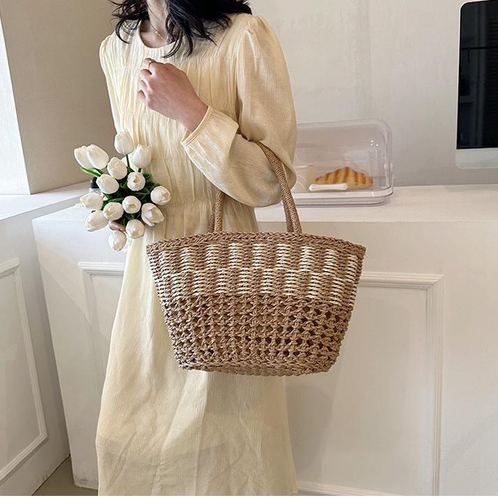 Set túi cói đi, nón cói đi chơi đi du lịch cực đẹp