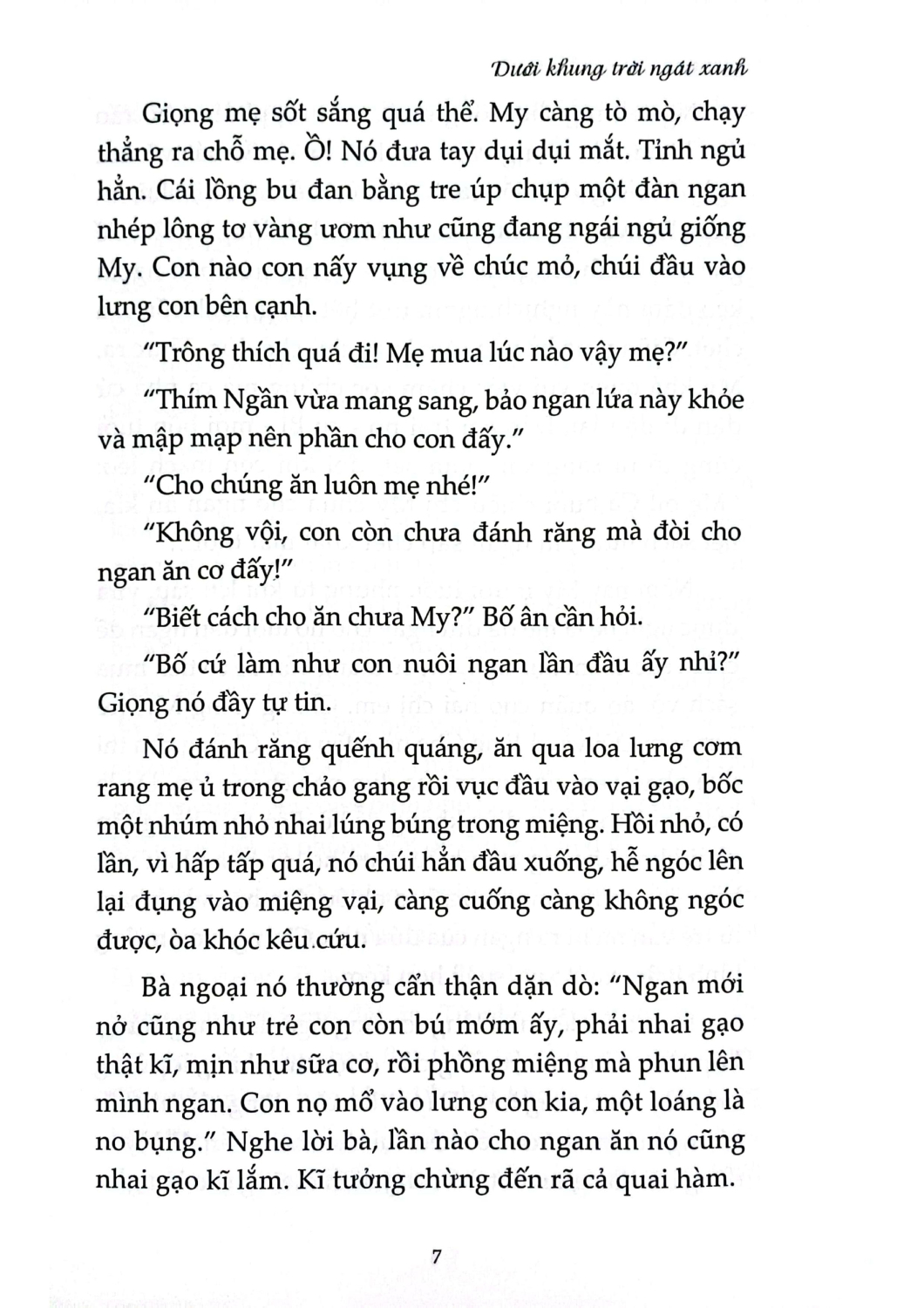 Dưới Khung Trời Ngát Xanh (Linh Lan)