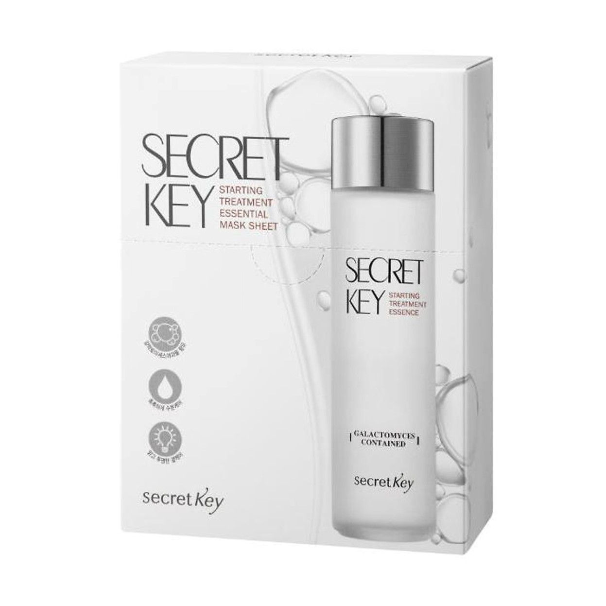 Mặt Nạ Dưỡng Trắng Da, Chống Lão Hóa Secret Key Starting Treatment Essential Mask Sheet 30g