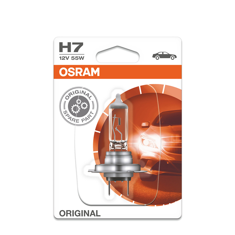 Bóng Đèn Halogen OSRAM Original H7 12V 55W