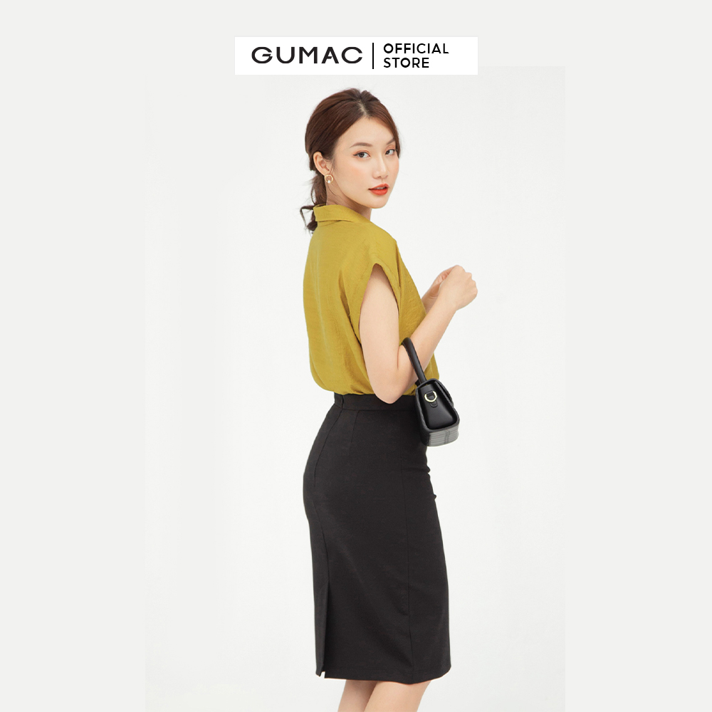 Chân váy ngắn GUMAC VC03007 bút chì