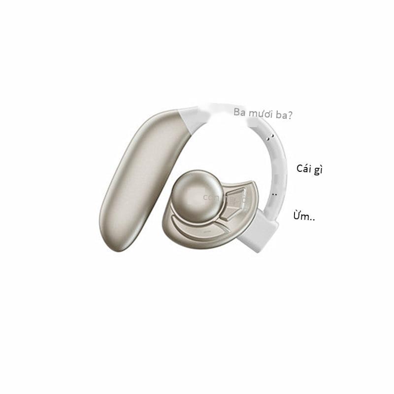 Tai nghe Bluetooth treo tai Amini UFO4 phong cách mới nhất tai nghe không dây thể thao aminy 5.2 số báo cáo chờ siêu dài