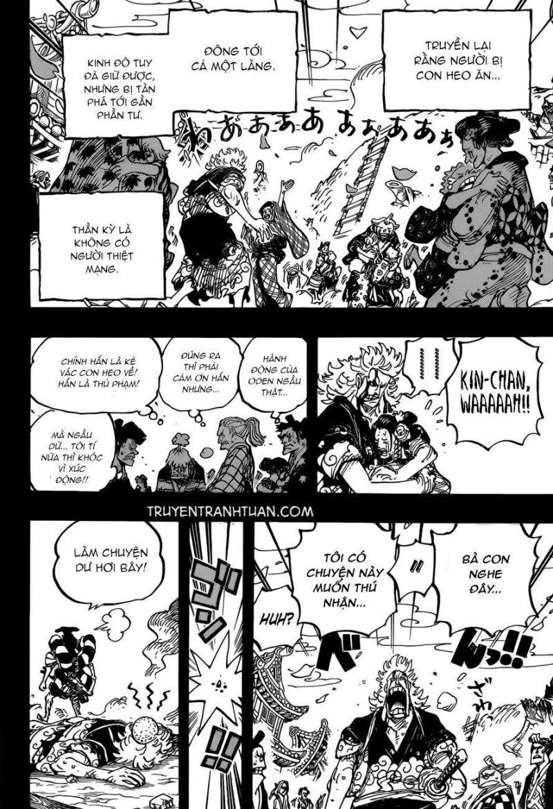 đảo hải tặc - one piece chapter 961 12