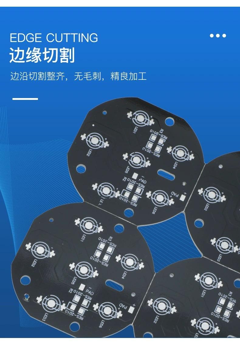 Giá thấp nhất sản xuất chuyên nghiệp tùy chỉnh LED chất nền nhôm đèn khí bảng mạch PCB nhanh chóng chứng minh số lượng lớn thuận lợi